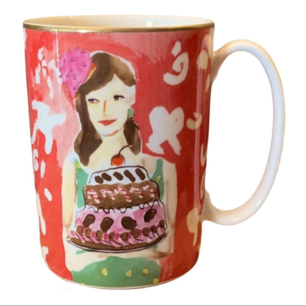 NWT Kate Spade for Lenox “just desserts” mug